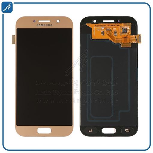 تصویر  LCD A520 GOLD CHANGE GLASS SAM