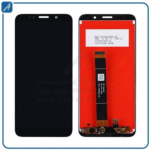 تصویر  LCD Y5 PRIME 2018/7S BLACK  HUW