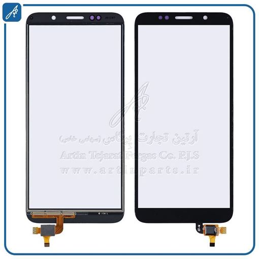 تصویر  TOUCH Y5 PRIME 2018-7S+OCA BLACK HUW