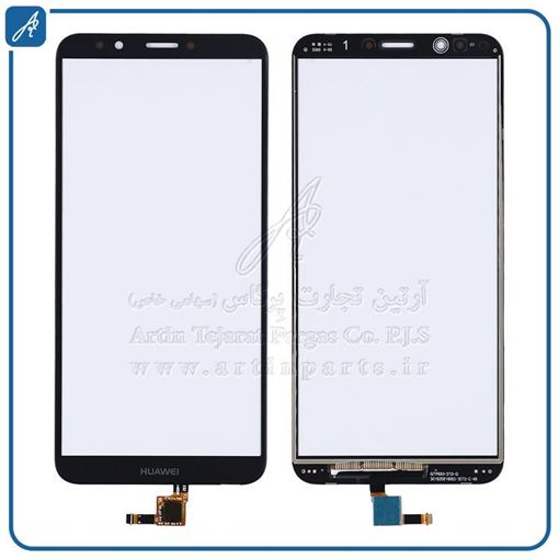 تصویر  TOUCH Y7 PRIME 2018-7C+OCA BLACK HUW