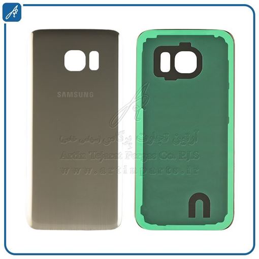 تصویر  BACK COVER S7 EDGE SILVER SAM