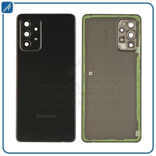 تصویر  BACK COVER A72 BLACK SAM