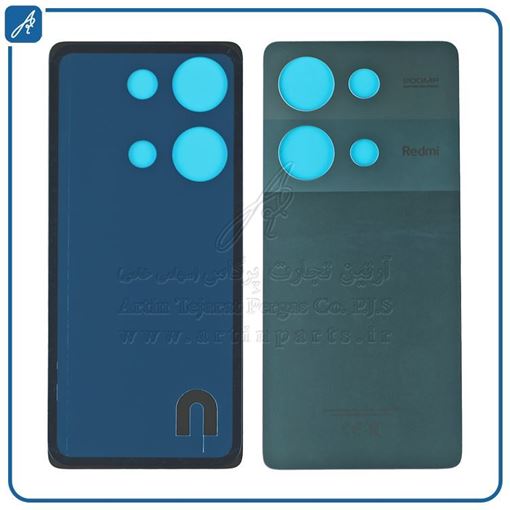تصویر  BACK COVER REDMI NOTE 13 PRO 4G GREEN XIAO