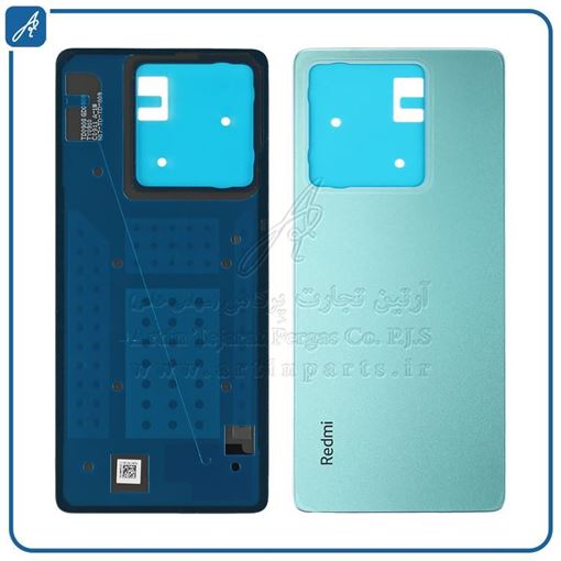 تصویر  BACK COVER REDMI NOTE 13 5G GREEN XIAO