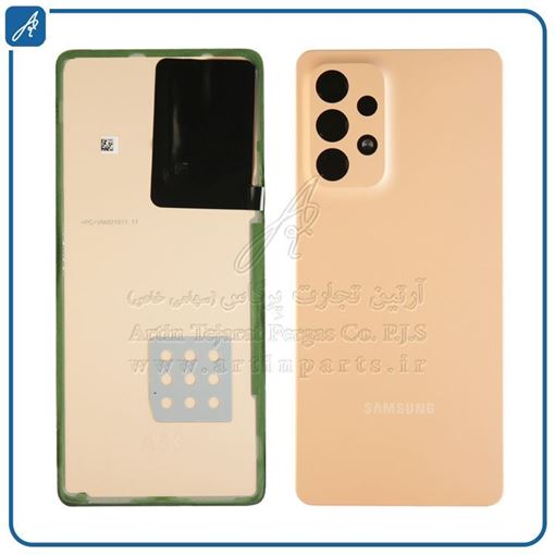 تصویر  BACK COVER A53 GOLD SAM