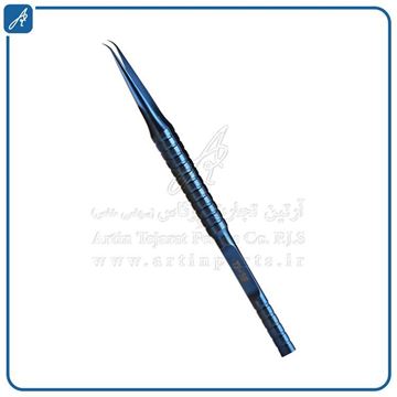 تصویر پنس  تیتانیومی سرکجTI-15