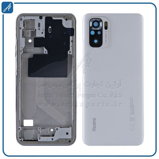 تصویر  HOUSING REDMI NOTE 10 4G-NOTE 10S WHITE XIAO