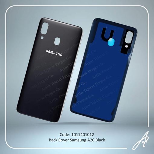 تصویر  BACK COVER A20 BLACK SAM