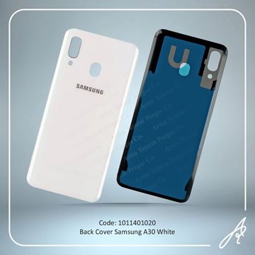 تصویر BACK COVER A30 WHITE SAM
