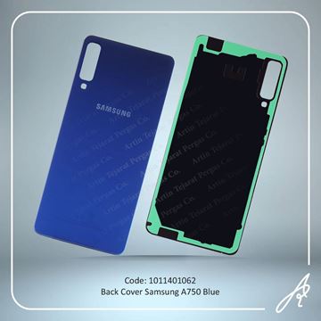 تصویر BACK COVER A750 BLUE SAM
