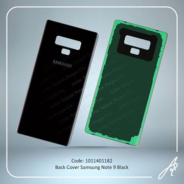 تصویر BACK COVER NOTE 9 BLACK SAM