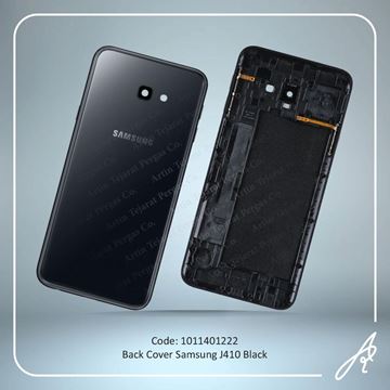 تصویر BACK COVER J410 BLACK SAM