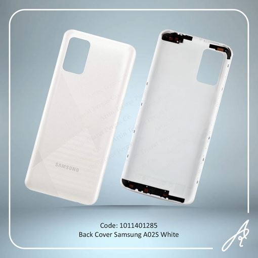 تصویر  BACK COVER A02S WHITE SAM