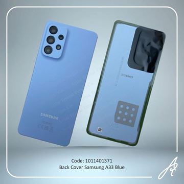 تصویر BACK COVER A33 BLUE SAM