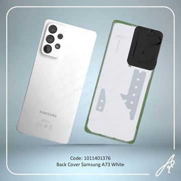 تصویر BACK COVER A73 WHITE SAM