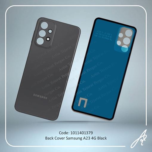تصویر  BACK COVER A23 4G BLACK SAM