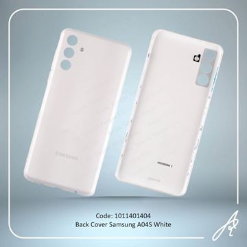 تصویر BACK COVER A04S WHITE SAM