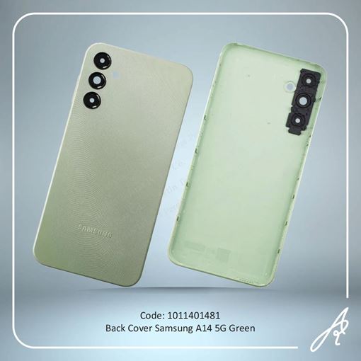 تصویر  BACK COVER A14 5G GREEN SAM