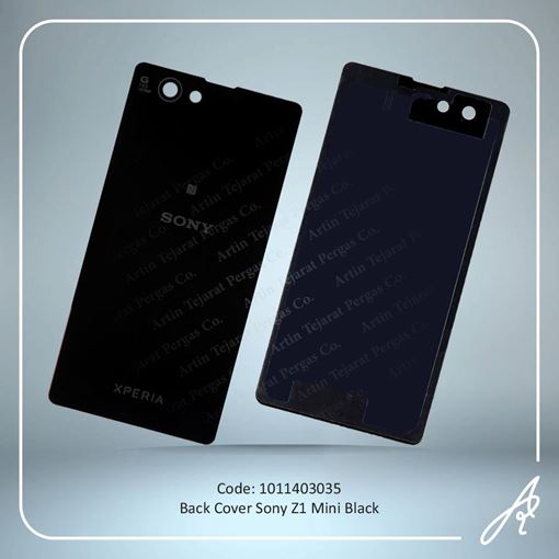 تصویر  BACK COVER Z1 MINI BLACK SONY