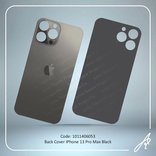 تصویر  BACK COVER 13 PRO MAX BLACK IPHONE