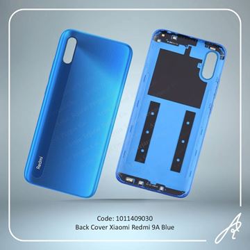 تصویر BACK COVER REDMI 9A BLUE XIAO