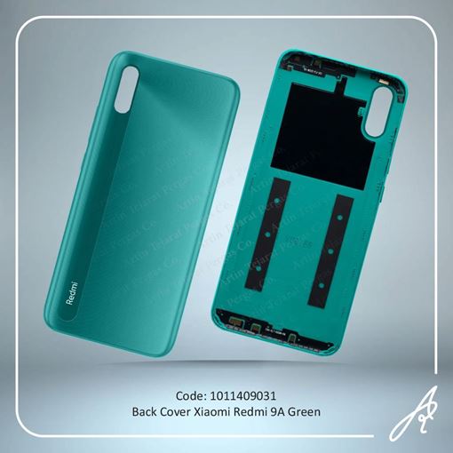 تصویر  BACK COVER REDMI 9A GREEN XIAO