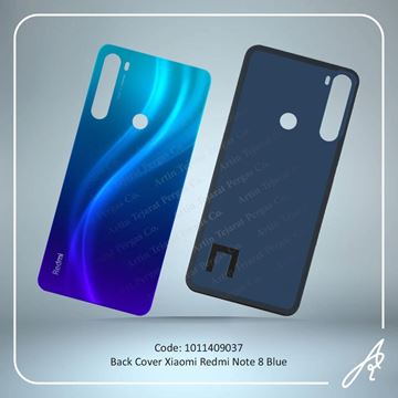 تصویر BACK COVER REDMI NOTE 8 BLUE XIAO