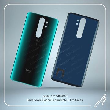 تصویر BACK COVER REDMI NOTE 8 PRO GREEN XIAO