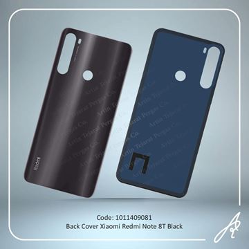 تصویر BACK COVER REDMI NOTE 8T BLACK XIAO