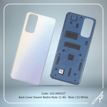 تصویر BACK COVER REDMI NOTE 11 4G WHITE XIAO