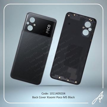 تصویر BACK COVER POCO M5 BLACK XIAO