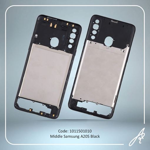 تصویر  MIDDLE A20S BLACK SAM