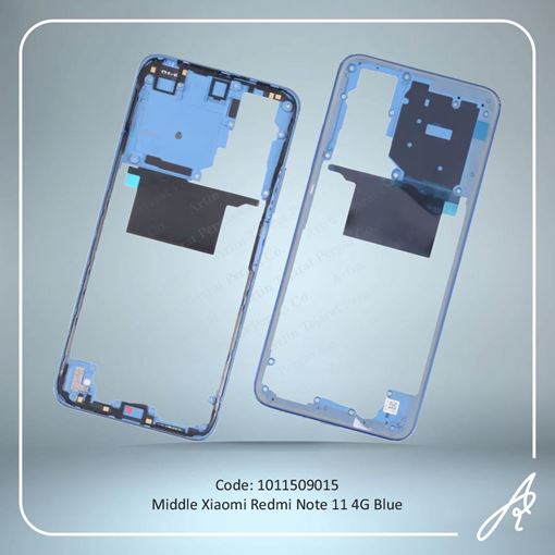 تصویر  MIDDLE REDMI NOTE 11 4G BLUE XIAO