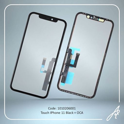 تصویر  TOUCH 11+OCA BLACK IPHONE