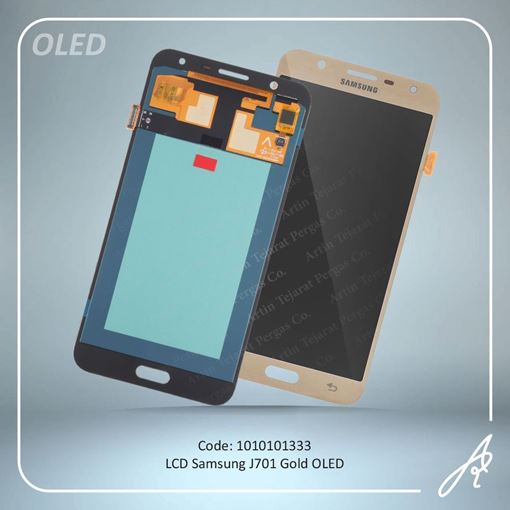تصویر  LCD J701 OLED GOLD SAM