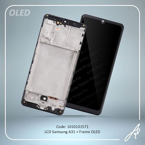 تصویر  LCD A31 OLED+FRAME BLACK SAM