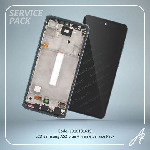 تصویر  LCD A52+FRAME BLUE SERVICE PACK SAM