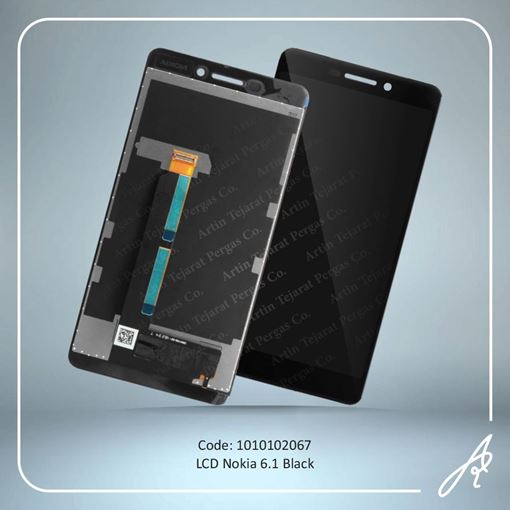 تصویر  LCD NOKIA 6.1 BLACK