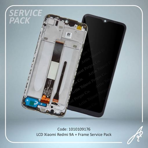 تصویر  LCD REDMI 9A+FRAME SERVICE PACK XIAO