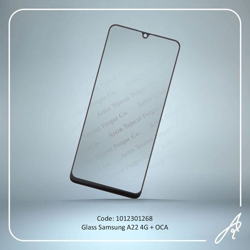 تصویر  GLASS A22 4G+OCA SAM