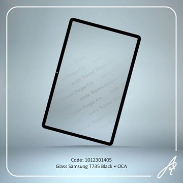 تصویر GLASS T735+OCA BLACK SAM