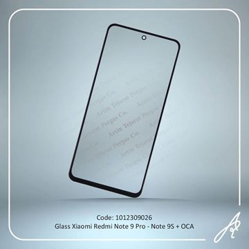 تصویر GLASS REDMI NOTE 9 PRO-NOTE 9S+OCA XIAO