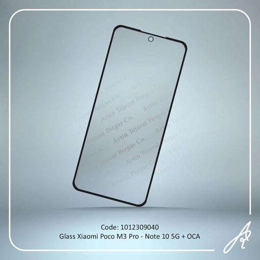 تصویر  GLASS POCO M3 PRO-NOTE 10 5G+OCA XIAO