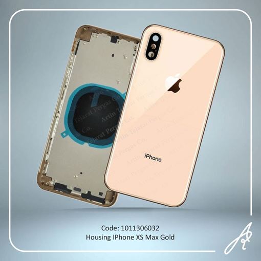 تصویر  HOUSING XS MAX GOLD IPHONE