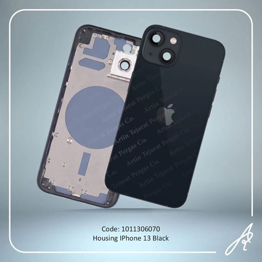 تصویر  HOUSING 13 BLACK IPHONE