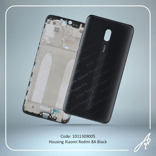 تصویر  HOUSING REDMI 8A BLACK XIAO